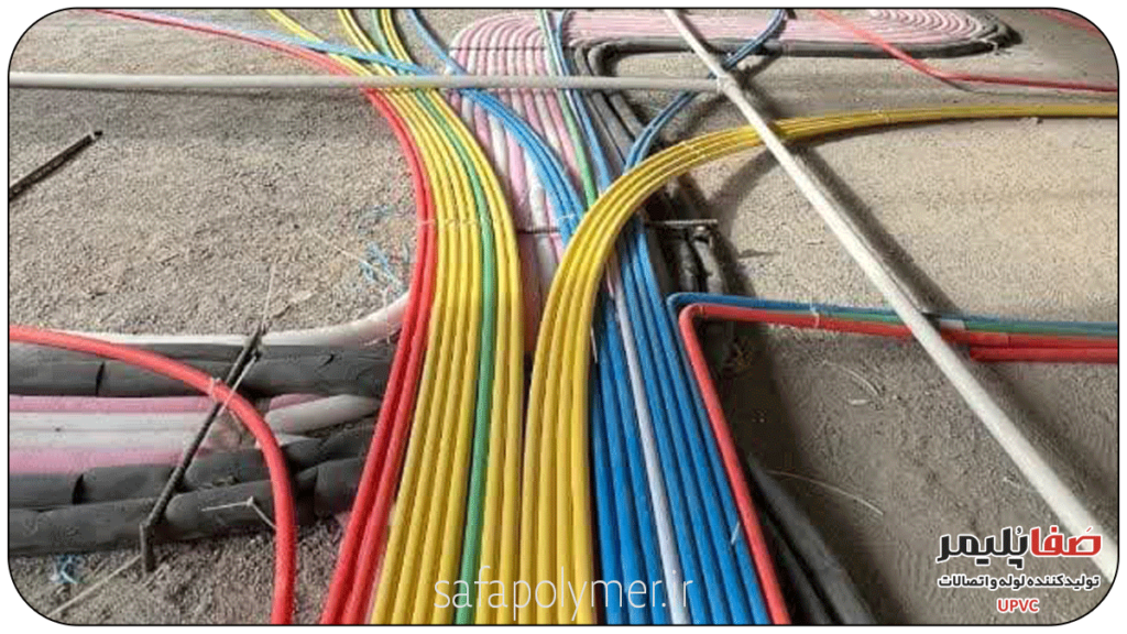 کاربردها و مزایای لوله‌های برقی نسوز خم سرد UPVC